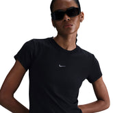 T-Shirt Donna Nike Sportswear Chill Knit Nero | NonSoloSport