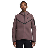 Felpa Donna Nike Sportswear Tech Fleece Windrunner Marrone Scuro | NonSoloSport