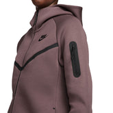 Felpa Donna Nike Sportswear Tech Fleece Windrunner Marrone Scuro | NonSoloSport