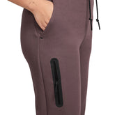 Pantalone Jogger Donna Nike Sportswear Tech Fleece Bordeaux | NonSoloSport