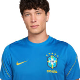 T-Shirt Uomo Nike Brazil Strike Azzurro | NonSoloSport