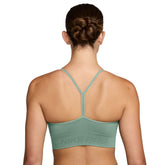 Bra Donna Nike Pro Seamless Sostegno Leggero Verde | NonSoloSport
