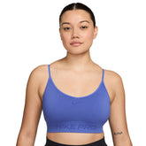 Bra Donna Nike Pro Seamless Sostegno Leggero Viola | NonSoloSport