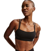 Bra Donna Nike Zenvy Strappy Sostegno Leggero Nero | NonSoloSport