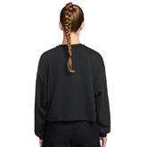 Felpa Donna Nike Sportswear Chill Terry Nero | NonSoloSport