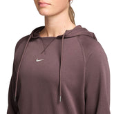 Felpa Donna Nike Chill Marrone Scuro | NonSoloSport