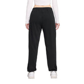 Pantalone Jogger Donna Nike Sportswear Chill Terry Nero | NonSoloSport