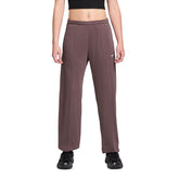 Pantalone Jogger Donna Nike Sportswear Chill Terry Marrone Scuro | NonSoloSport