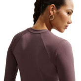 Maglia Donna Nike Sportswear Chill Knit Marrone Scuro | NonSoloSport