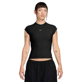 T-Shirt Donna Nike Sportswear Chill Knit Nero | NonSoloSport