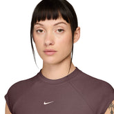 T-Shirt Donna Nike Sportswear Chill Knit Viola | NonSoloSport