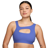 Bra Donna Nike Zenvy Sostegno Leggero Azzurro | NonSoloSport
