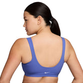 Bra Donna Nike Zenvy Sostegno Leggero Azzurro | NonSoloSport