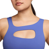 Bra Donna Nike Zenvy Sostegno Leggero Azzurro | NonSoloSport