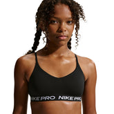 Bra Ragazza Nike Pro Indy Nero | NonSoloSport
