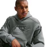 Felpa Uomo Nike Air Grigio Bianco | NonSoloSport