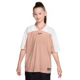 T-Shirt Ragazza Nike Sportswear Rosa Bianco | NonSoloSport