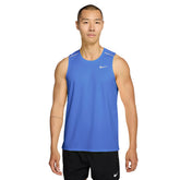 Canotta Uomo Nike Miler Blu | NonSoloSport