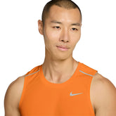 Canotta Uomo Nike Miler Arancione | NonSoloSport