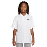 Polo Ragazzo Nike Sportswear Club Knit Bianco | NonSoloSport
