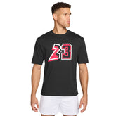 T-Shirt Uomo Nike Jordan 23 Graphic Nero Rosso | NonSoloSport