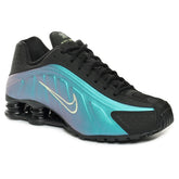 Sneakers Uomo Nike Shox R4 Nero Azzurro | NonSoloSport