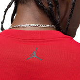 T-Shirt Uomo Nike Jordan Photo Rosso Nero | NonSoloSport