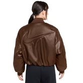 Giacca Bomber Donna Nike Sportswear Therma-FIT Marrone | NonSoloSport