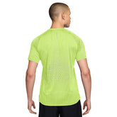 T-Shirt Uomo Nike Stride Aero-FIT Lime Argento | NonSoloSport