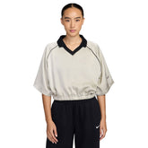 Maglia Manica Corta Donna Nike Sportswear Beige Nero | NonSoloSport