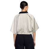 Maglia Manica Corta Donna Nike Sportswear Beige Nero | NonSoloSport