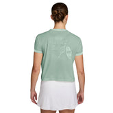 T-Shirt Donna Nike Heritage Verde Acqua | NonSoloSport