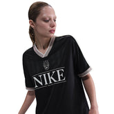 T-Shirt Donna Nike Sportswear Nero Bianco | NonSoloSport