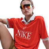 Maglia Donna Nike Sportswear Rosso Bianco | NonSoloSport