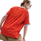 Maglia Donna Nike Sportswear Rosso Bianco | NonSoloSport