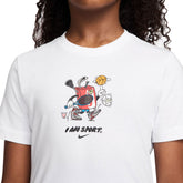 T-Shirt Ragazzo Nike Sportswear Bianco | NonSoloSport