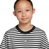 T-Shirt Ragazzo Nike Sportswear Nero Bianco | NonSoloSport