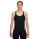 Canotta Donna Nike Advantage Dri-FIT Nero Bianco | NonSoloSport