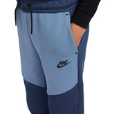 Pantalone Ragazzo Nike Sportswear Tech Fleece Blu Azzurro | NonSoloSport