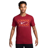 T-Shirt Uomo Nike Sportswear Bordeaux Multicolor | NonSoloSport