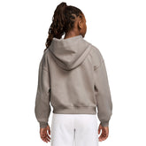 Felpa Ragazzo Nike Sportswear Studio Fleece Beige Bianco | NonSoloSport