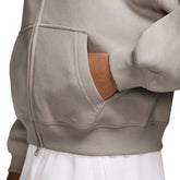 Felpa Ragazzo Nike Sportswear Studio Fleece Beige Bianco | NonSoloSport