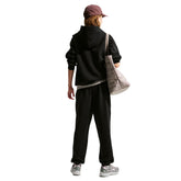 Pantalone Ragazzo Nike Sportswear Studio Fleece Nero | NonSoloSport