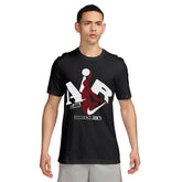 T-Shirt Uomo Nike Hoop Air Nero | NonSoloSport