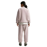 Pantalone Jogger Donna Nike Studio Fleece Medium Weight Beige | NonSoloSport