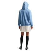 Felpa Donna Nike Studio Fleece Lightweight Azzurro | NonSoloSport