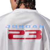 Maglia Uomo Nike Jordan Brooklyn Bianco Rosso | NonSoloSport