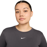 Maglia Donna Nike One Fitted Grigio | NonSoloSport
