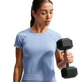 T-Shirt Donna Nike Pro Seamless Azzurro | NonSoloSport