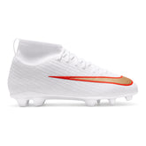 Scarpa da Calcio Ragazzo Nike Jr. Mercurial Superfly 11 Club Multiterreno Bianco Rosso | NonSoloSport